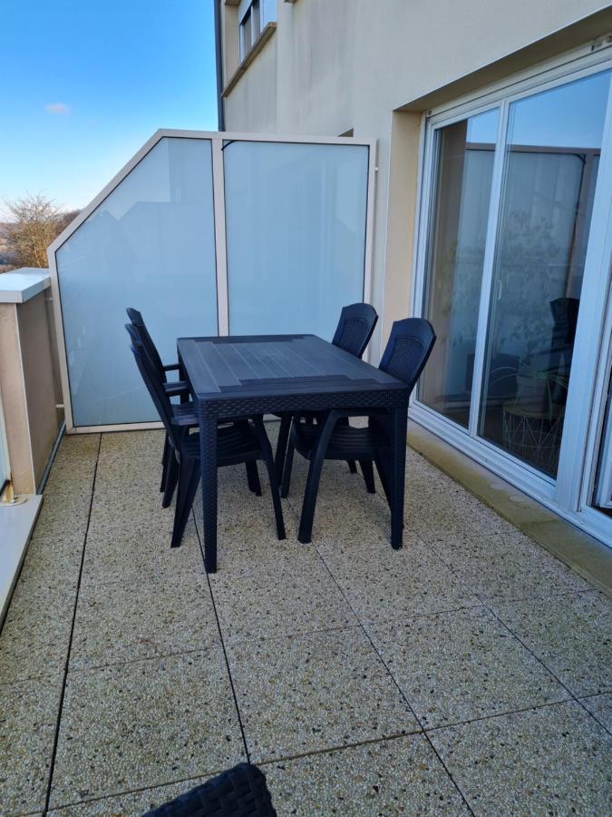 Le Panorama, Echappee Mer Dieppe & Parking Prive Appartement Rouxmesnil-Bouteilles Buitenkant foto