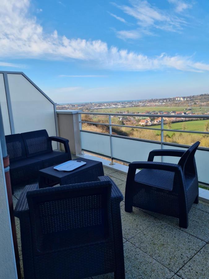 Le Panorama, Echappee Mer Dieppe & Parking Prive Appartement Rouxmesnil-Bouteilles Buitenkant foto
